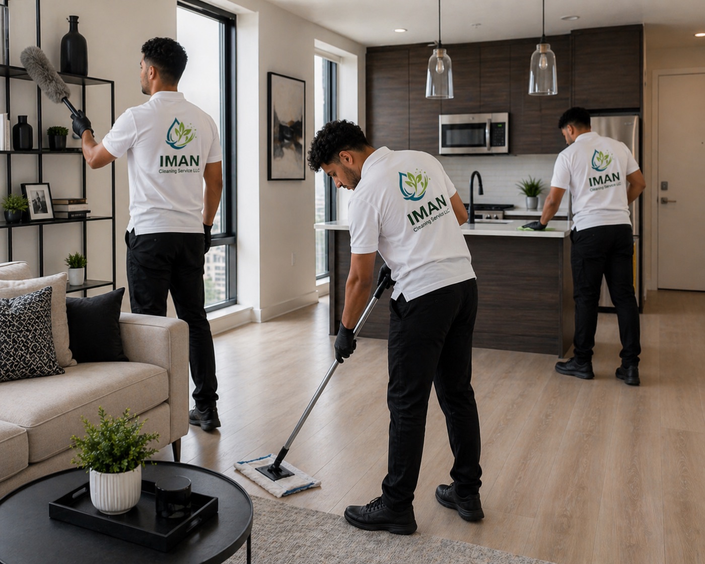Freshly cleaned home interior